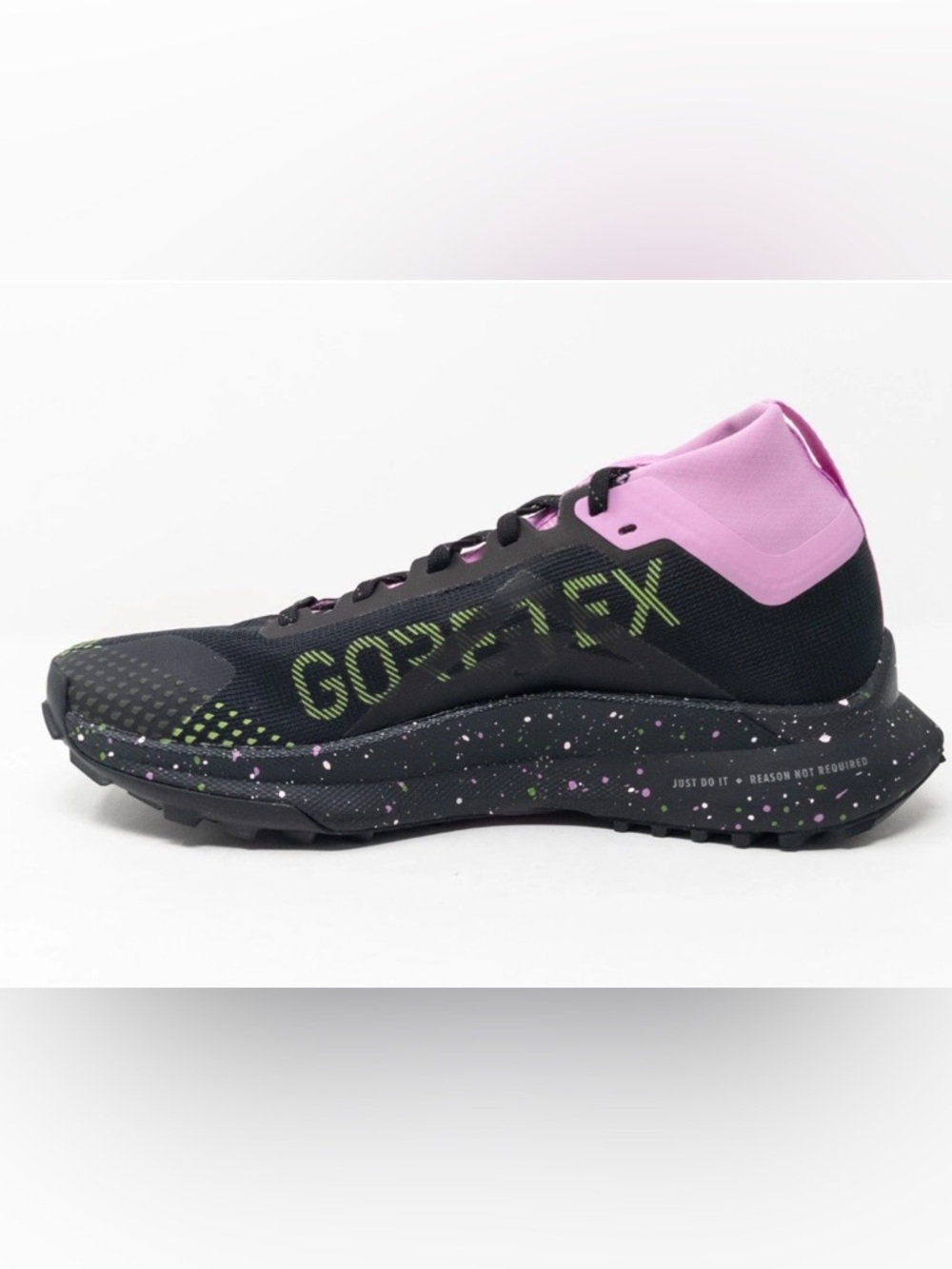 Nike React Pegasus 4 💅🌴 Trail GTX Black Magenta Shoes Wmns Sz 7 8.5 FN7102-010 - Picture 6 of 13